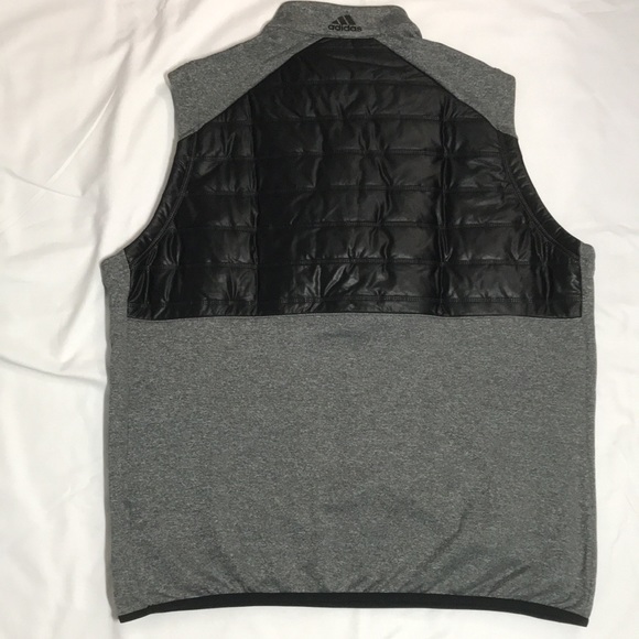 NWOT Adidas ClimaHeat Golf Quilted Vest Mens XL 1/2 zip - Picture 2 of 9